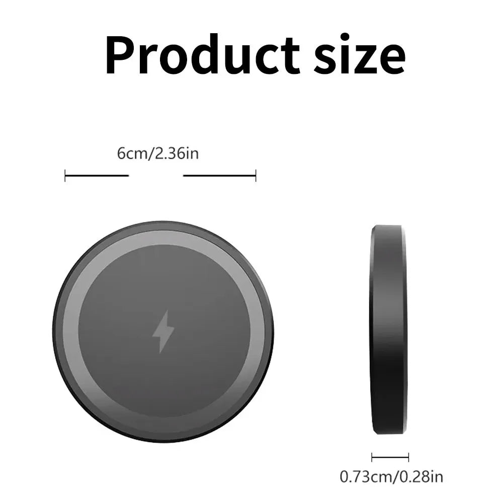 Magnetic Wireless Charger Desktop Pad for Magsafe Iphone 17 16 15 14 13 Pro Max Samsung Type C Magnet Fast Charging Phone Stand